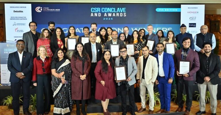 Indo-French CSR Excellence Celebrated at IFCCI’s 7th Annual CSR Conclave & Awards