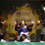 Students of Satluj Public School, Sector 4, Panchkula performing at the annual day celebrations at the school premises in Sector 4 Panchkula