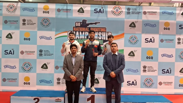 10m Air Pistol Men Podium