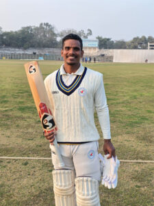 Bihar's Bipin Saurabh:  75 not out 
