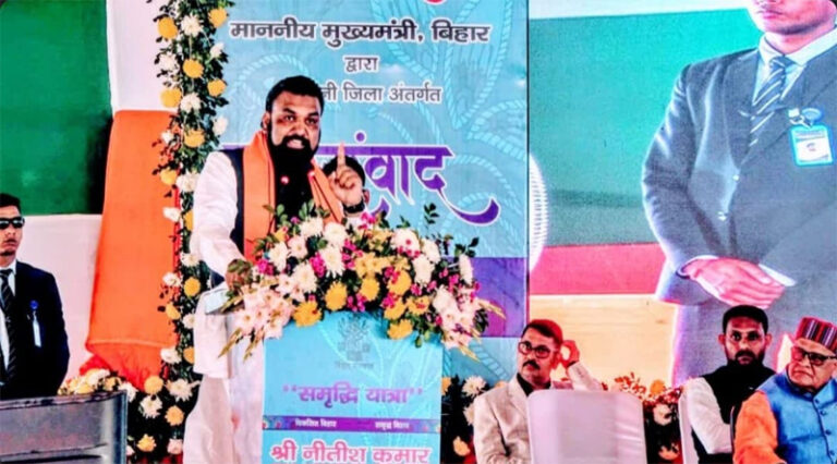 Bihar Deputy Chief Minister Samrat Choudhary