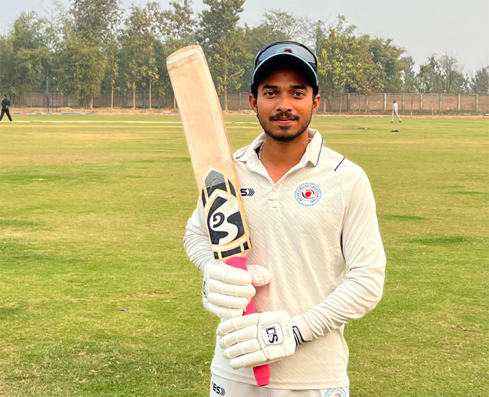Prashant Kumar of Bihar who scored 140 runs