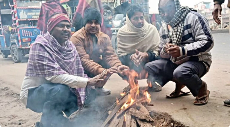 Cold Wave grips Patna