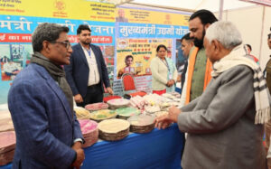 Bihar Chief Minister Nitish Kumar during his Samriddhi Yatra in West Champaran