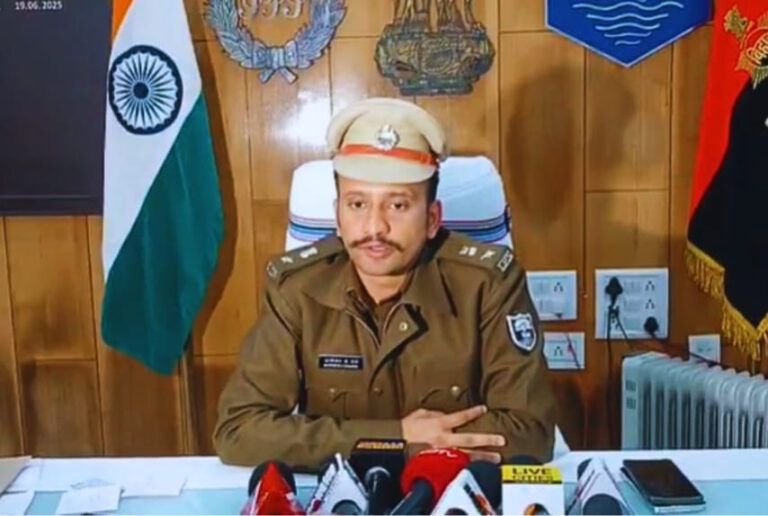 Patna Senior Superintendent of Police (SSP) Kartikeya Sharma