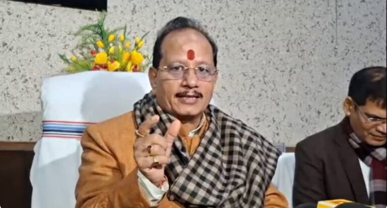 Bihar Deputy Chief Minister Vijay Kumar Sinha