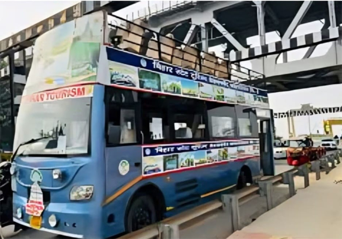 JP Ganga Path Double Decker Bus