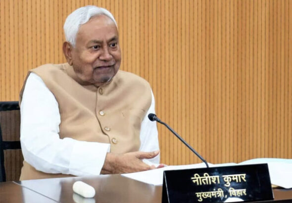 Bihar Chief Minister Nitish Kumar