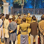 Patna Police at Patna University campus