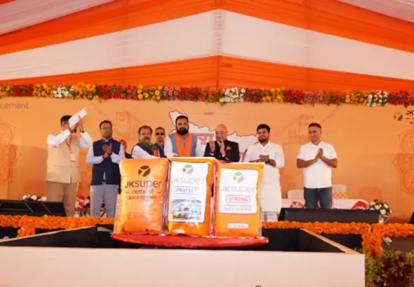 JK Cement facility inaugurated by Shri Samrat Choudhary, Hon'ble Deputy Chief Minister of Bihar and other key dignitaries