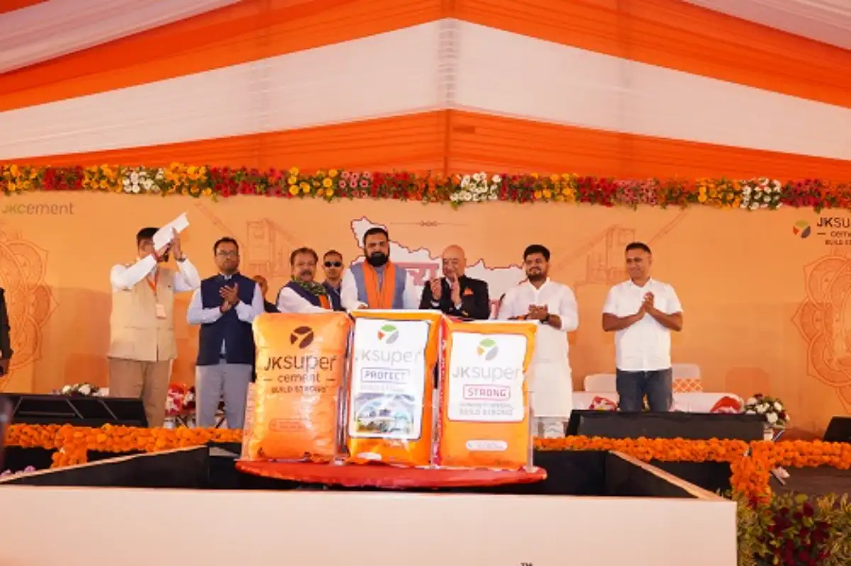 JK Cement facility inaugurated by Shri Samrat Choudhary, Hon'ble Deputy Chief Minister of Bihar and other key dignitaries
