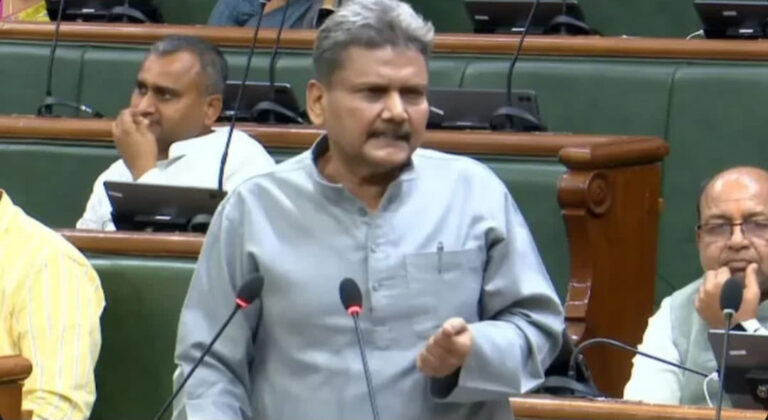 Bihar Education Minister Sunil Kumar