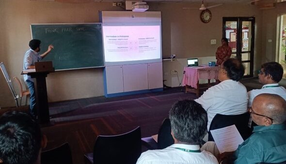 Teachers at DPS Visakhapatnam participate in a reflective professional learning session focused on Assessment for Learning