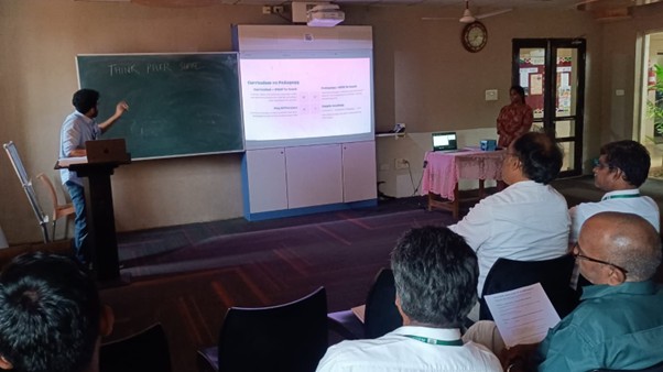 Teachers at DPS Visakhapatnam participate in a reflective professional learning session focused on Assessment for Learning