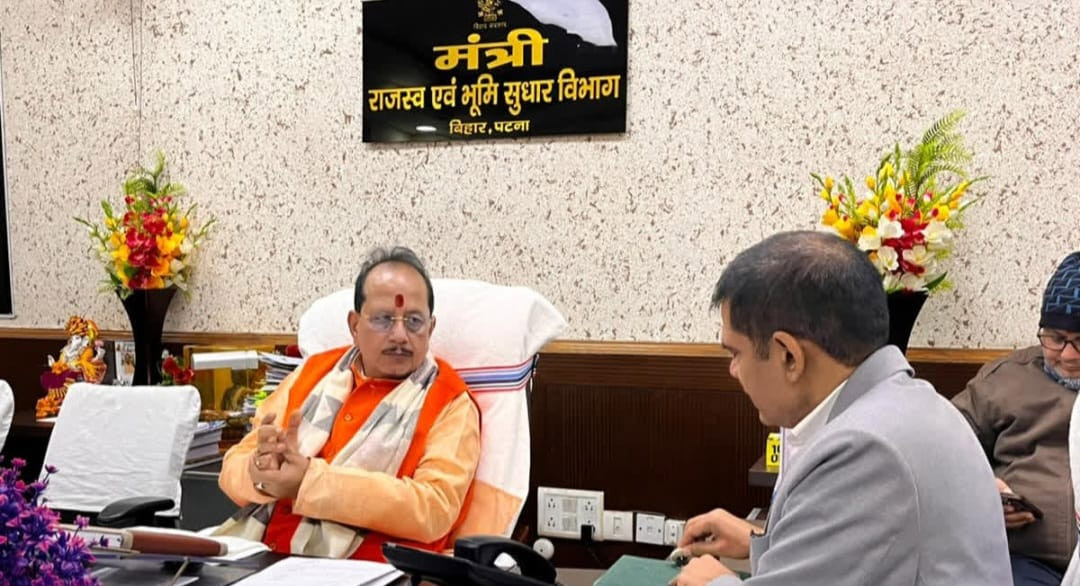 Bihar Deputy Chief Minister Vijay Kumar Sinha