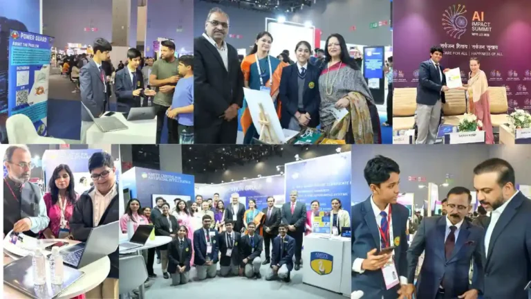 Amitians Shine at AI Summit 2026, Amity International School, Noida