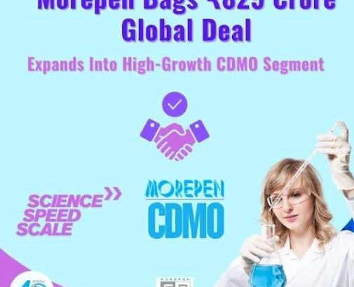 Morepen Bags Rs. 825 Crore Global Deal, Expands into High-Growth CDMO Segment