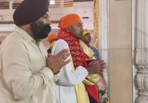 Nishant Kumar at Patna Sahib Gurudwara