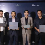 CEO, CGO and Investors of Fiberise at the launch of product FYBER