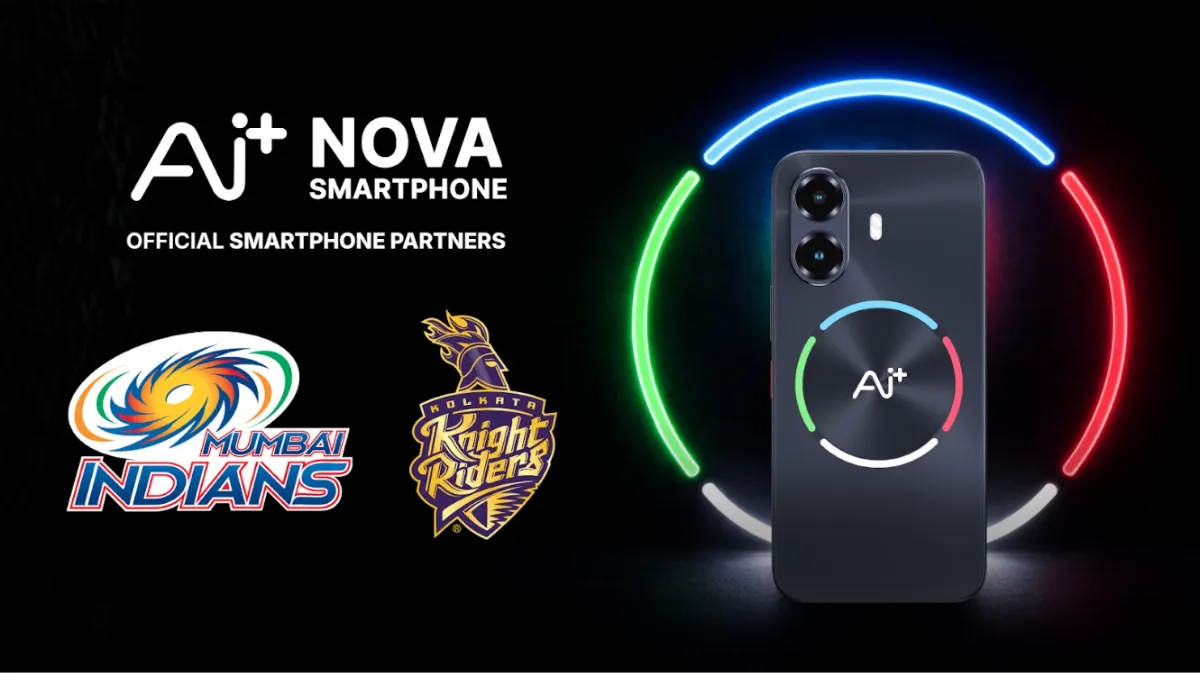 Ai+ Smartphone Partners with Mumbai Indians and Kolkata Knight Riders as Official Smartphone Partner