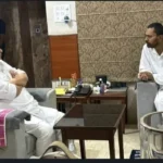 Union Minister Lalan Singh and Nishant Kumar