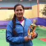 Riya of Bihar in Indian kabaddi camp