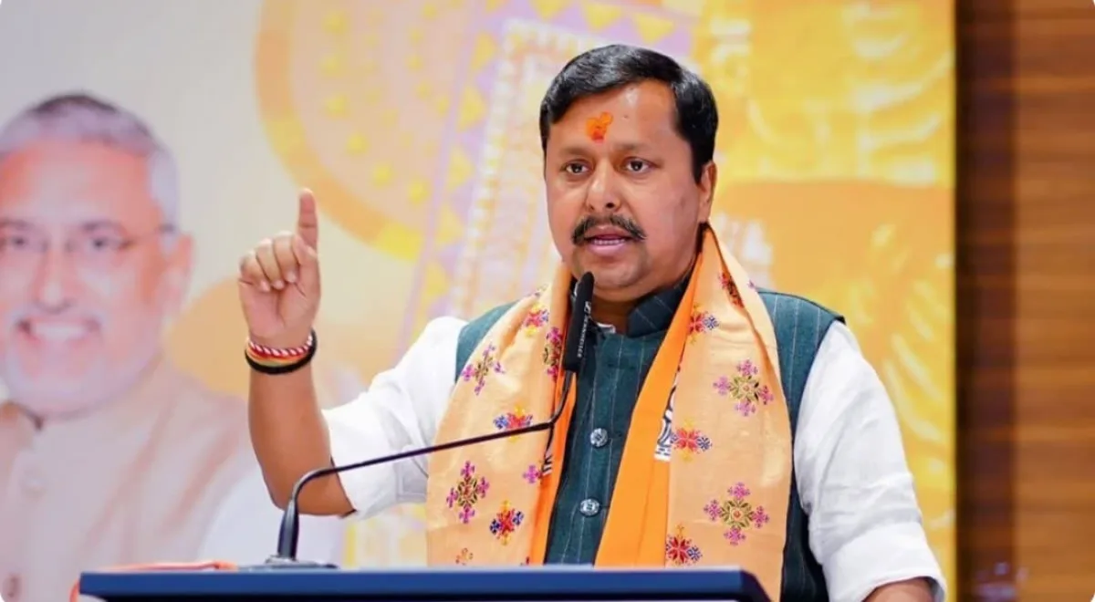 BJP national president Nitin Nabin