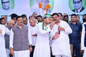 Nishant Kumar joined JD(U) on February 8