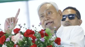 Bihar Chief Minister Nitish Kumar.