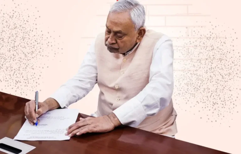 Bihar Chief Minister Nitish Kumar