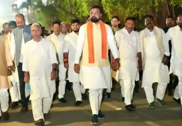 Bihar Deputy Chief Minister Samrat Choudhary and others