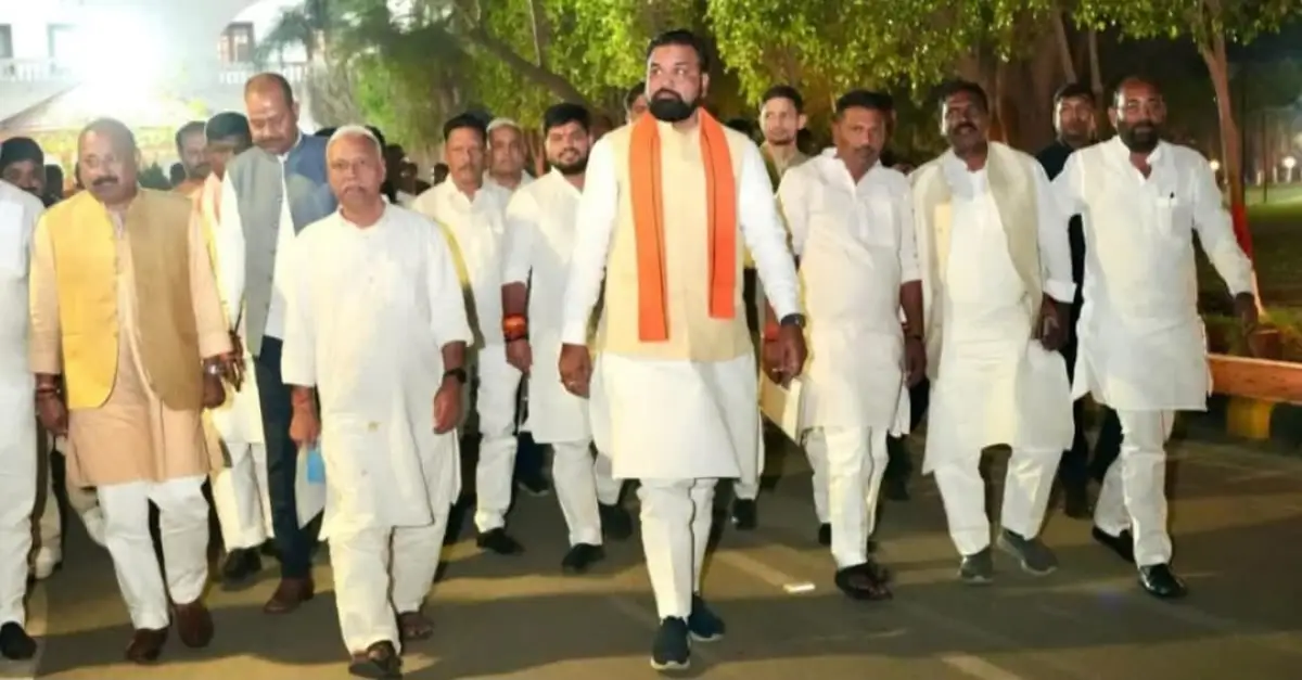 Bihar Deputy Chief Minister Samrat Choudhary and others