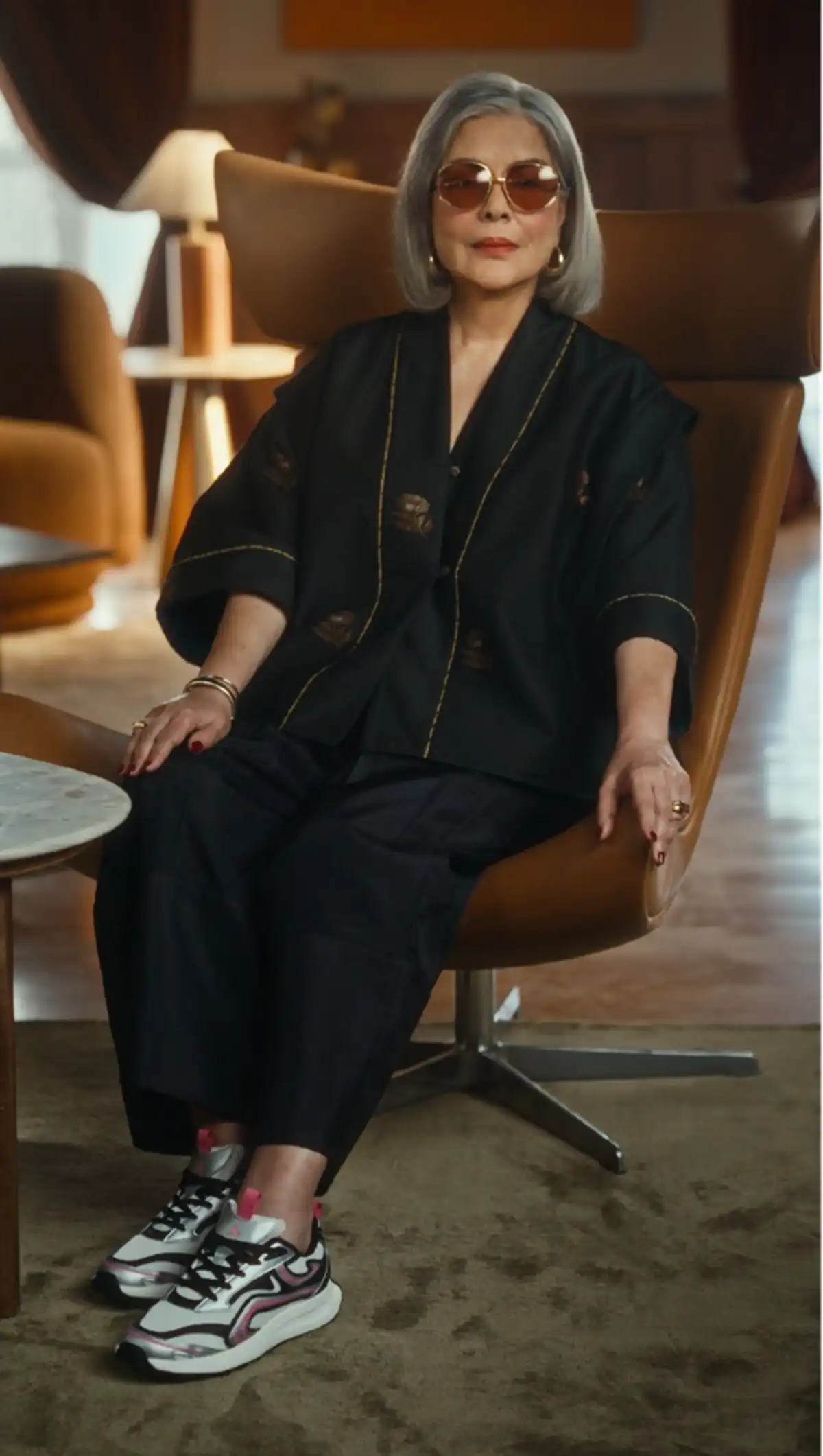 Zeenat Aman, The OG of unapologetic self-expression encourages every woman to: move freely, move boldly, move her way