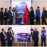 Chandigarh University Senior Management & Dr. Rahul K. Singh, CEO, Innovation Cell, along with others inaugurating the Smart Healthcare Centre of Excellence at Chandigarh University, Uttar Pradesh