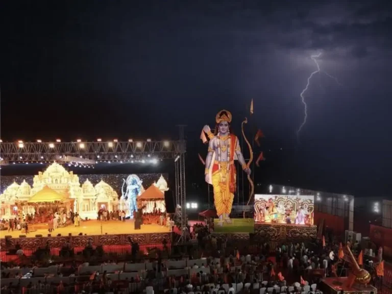 A breathtaking moment during the ASBL Ram Navami celebration at RTC X ROADS