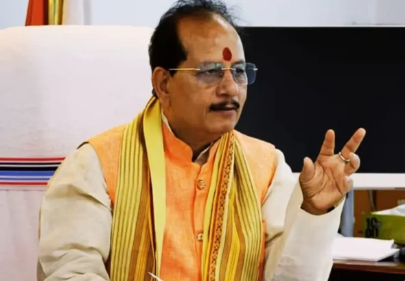 Bihar Agriculture Minister Vijay Kumar Sinha