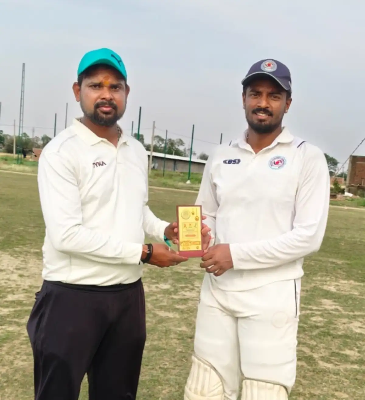 Suraj Kashyap of YMCC was named Player of the Match for his match-winning performance