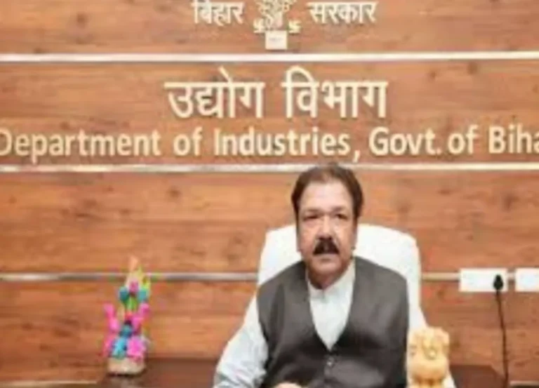 Bihar Industries Minister Dilip Jaiswal