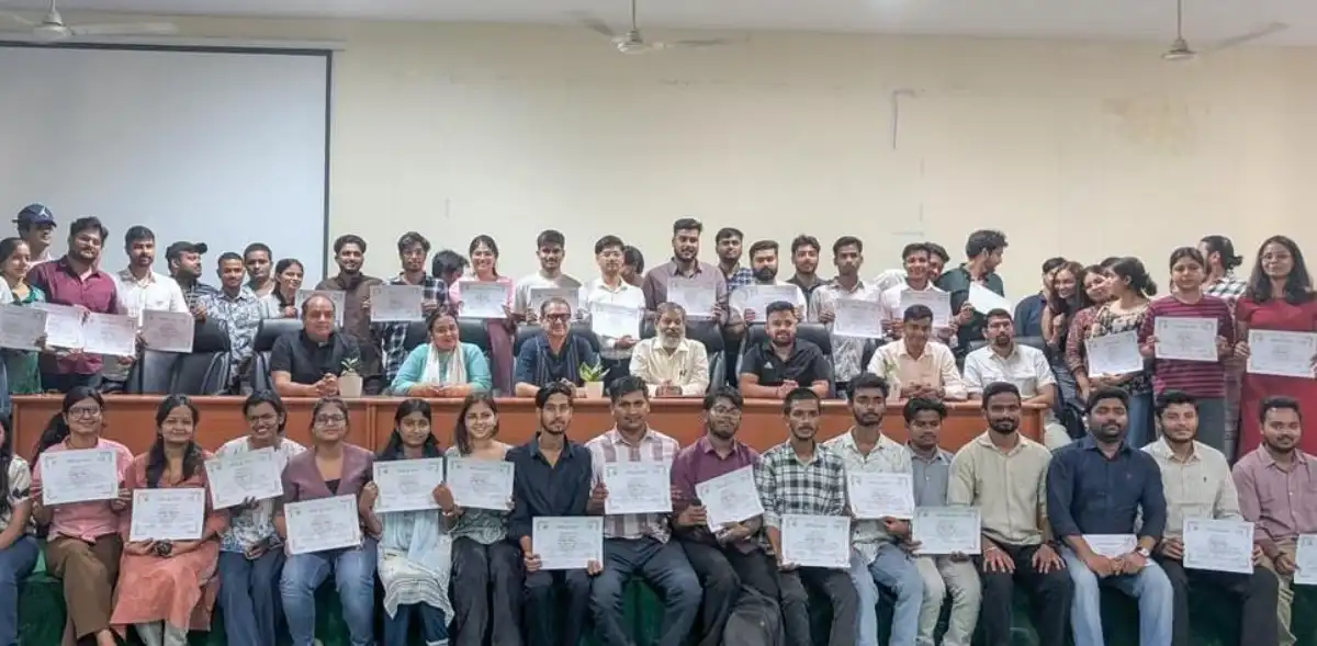 A workshop on digital film making using AI and Drones was held in Banaras Hindu University.