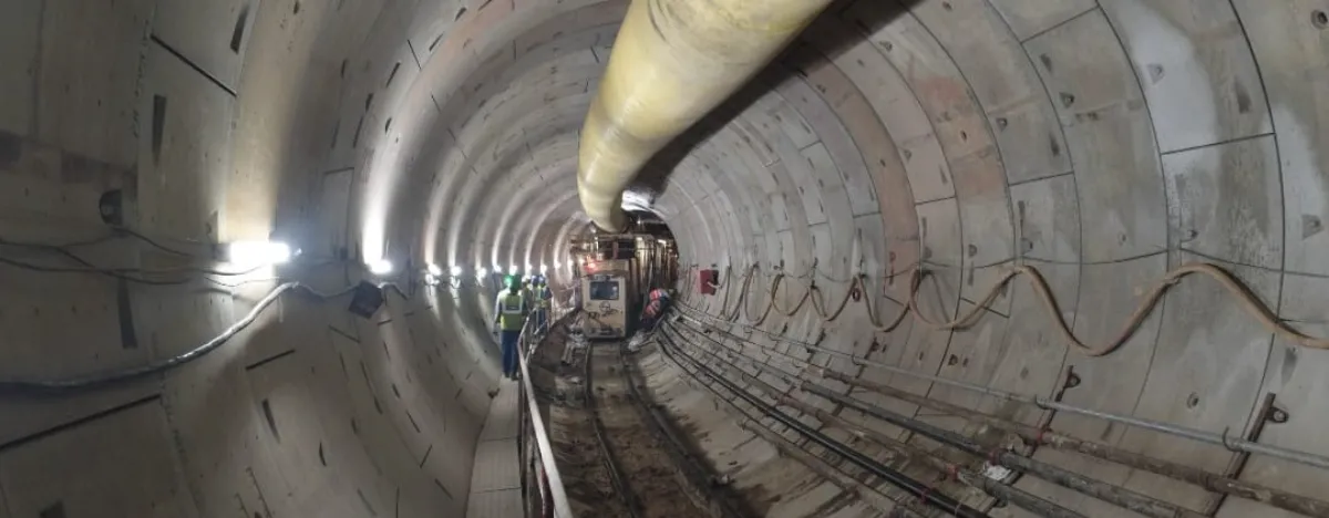 Patna Metro Tunnelling work in progress