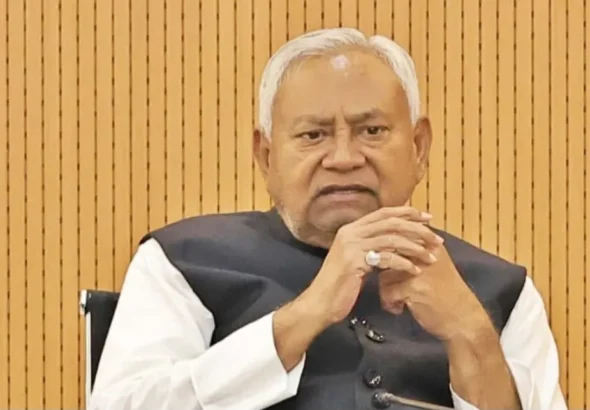 Bihar Chief Minister Nitish Kumar