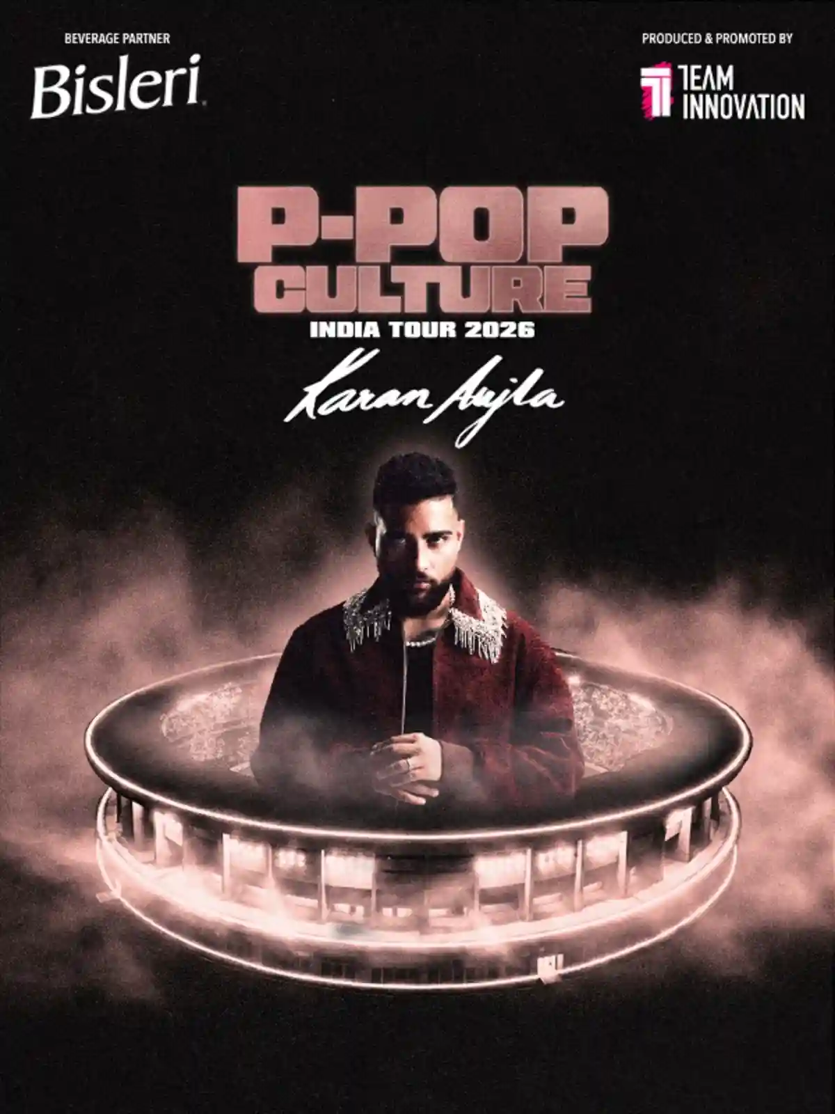 Bisleri International Partners With Karan Aujla’s P-Pop Culture India Tour 2026 as Official Beverage Partner