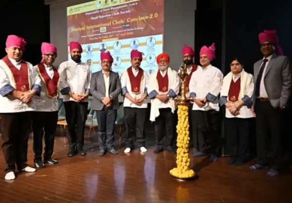Inaugural ceremony of International Chefs Conclave at Manipal University Jaipur