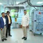 Hon'ble AP CM Shri N Chandrababu Naidu unveils India’s 1st Quantum Reference Facility at SRM University-AP with Pro-Chancellor Dr P Sathyanarayanan and VC Prof. Ch Satish Kumar