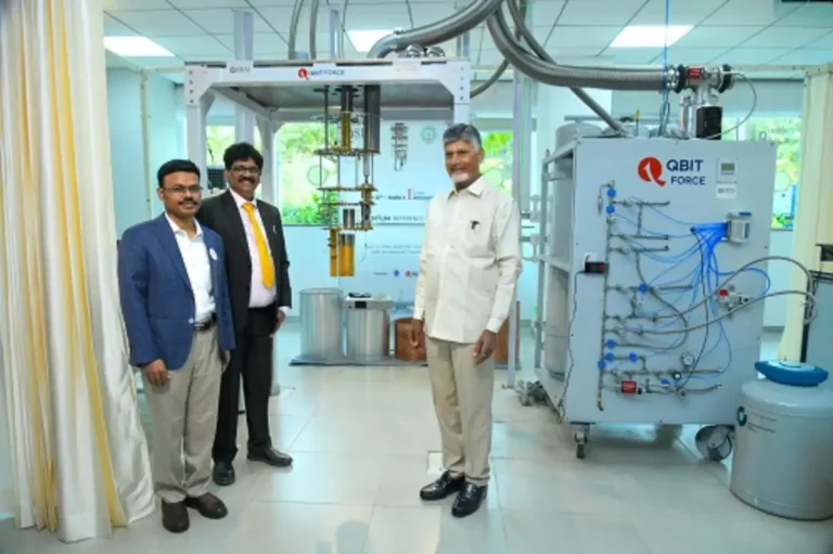 Hon'ble AP CM Shri N Chandrababu Naidu unveils India’s 1st Quantum Reference Facility at SRM University-AP with Pro-Chancellor Dr P Sathyanarayanan and VC Prof. Ch Satish Kumar
