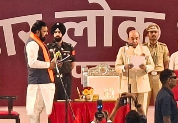 Senior Bharatiya Janata Party (BJP) leader Samrat Choudhary was sworn in on Wednesday as the 24th Chief Minister of Bihar