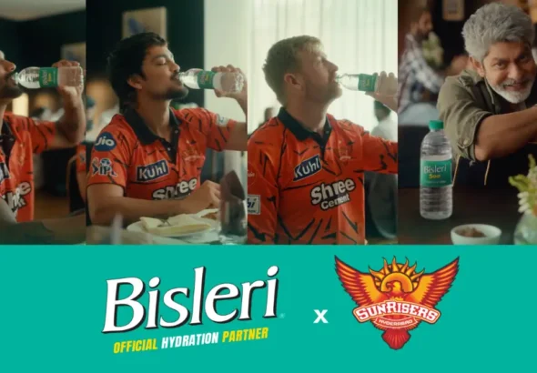 Bisleri produces an action-packed campaign with Sunrisers Hyderabad