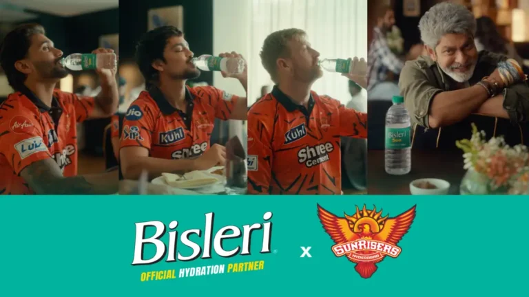 Bisleri produces an action-packed campaign with Sunrisers Hyderabad