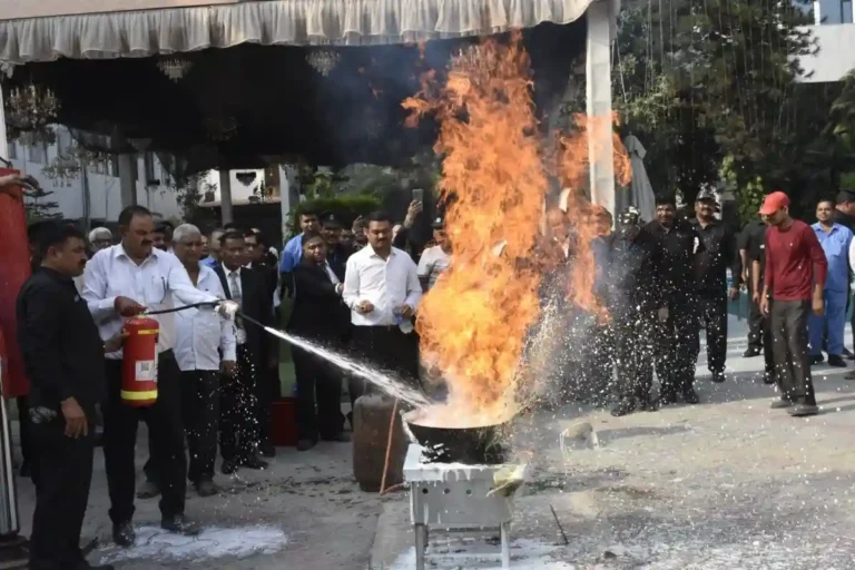 Fire Safety Week: Mock Drill Conducted at Hotel Maurya in Patna