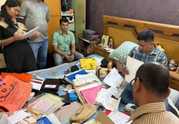 Special Vigilance Unit (SVU) conducts raids on a Bihar Engineer House in DA Case